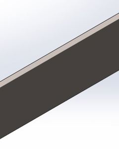 Exhauster cover 50x444x1480x0,8